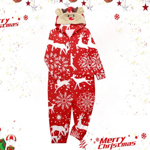 Family Christmas Pajamas Matching Sets, Xmas PJs Mathching Set, Holiday Family Sleepwear Sets Long Sleeves and Pants2