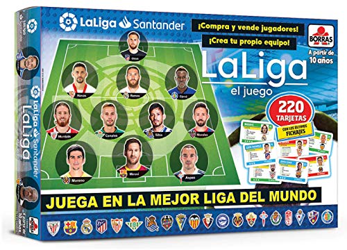 Borras - la Liga. El Juego, Juego de Mesa de la Liga de fútbol |CREA tu Propio Equipo, A Partir de 10 años (18866)