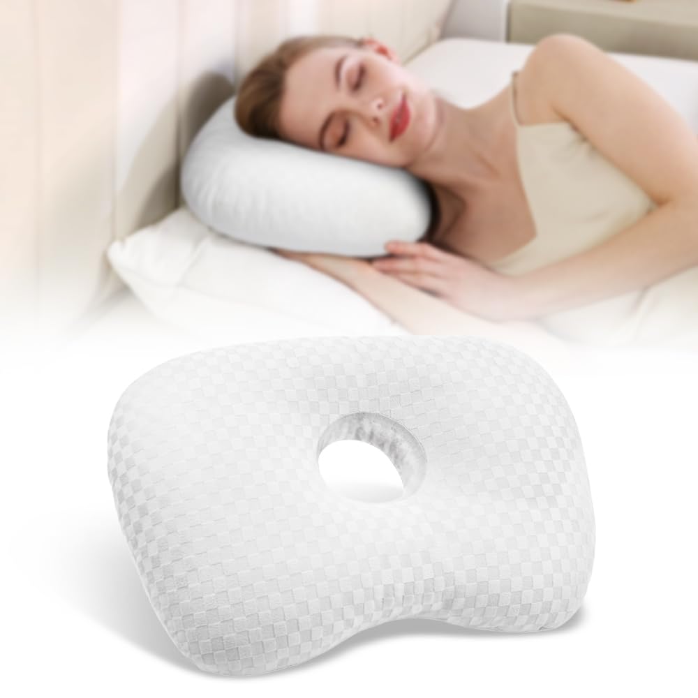 Babyezz Eine Seitlich Gelockte Schläfe, Die Auf Eine Entzündete Schläfe und Entzündete Ohren Passt, Eine Baumwolle und Polyester Entsprechend Verstellt