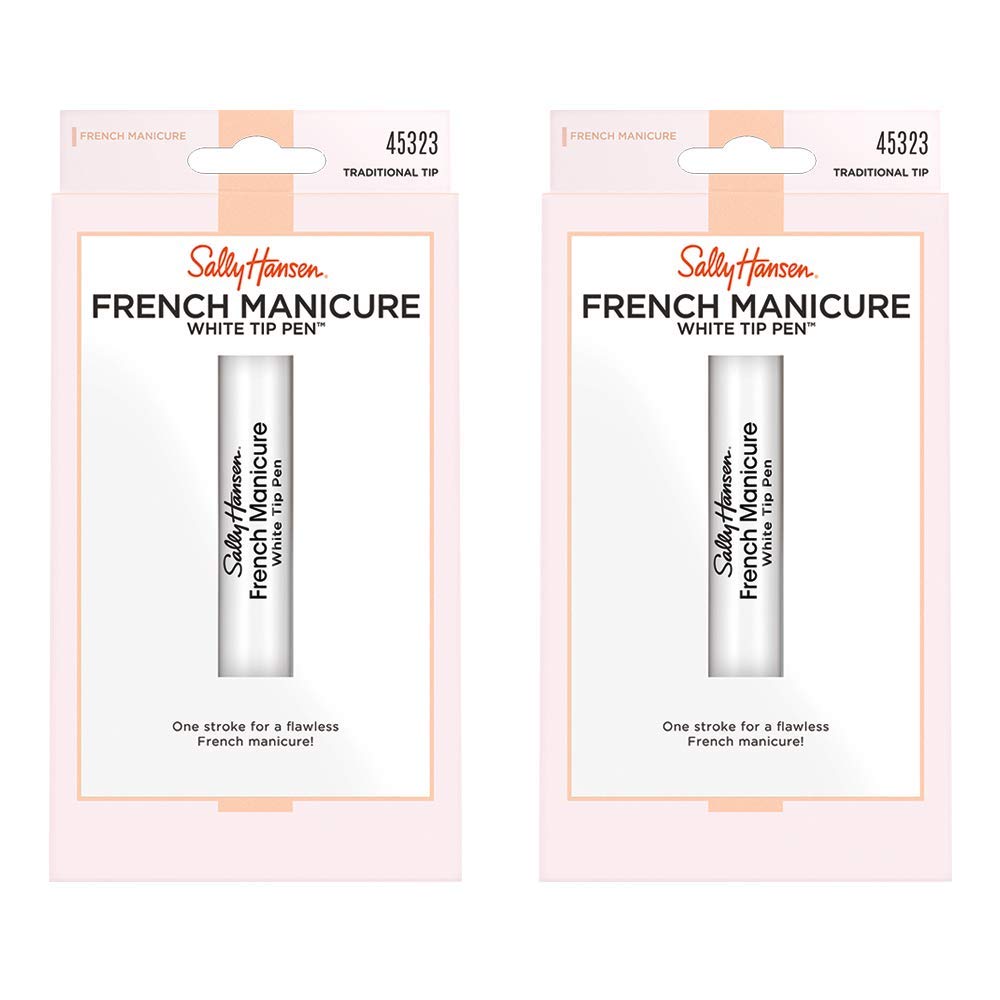 Sally Hansen Nail Treatment French Manicure Pen, Traditional Tip, 2 Count