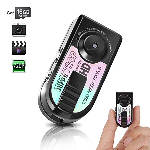 Toughsty 16GB Mini Pocket DV Camera Small Compact Travel Digital Video Camcorder Motion