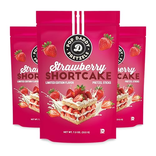 Pop Daddy Flavored Pretzels Sticks, Gourmet...