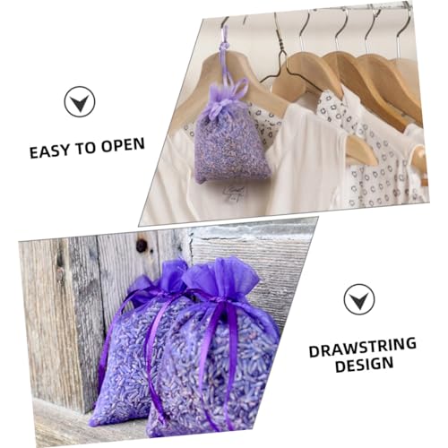 MAGICLULU 10 bolsas sachet lavanda para armario y auto miniatura 7