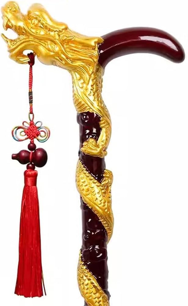 Amazon.co.jp: ステッキ おしゃれ 男性 パンロン彫刻入り滑り止め杖