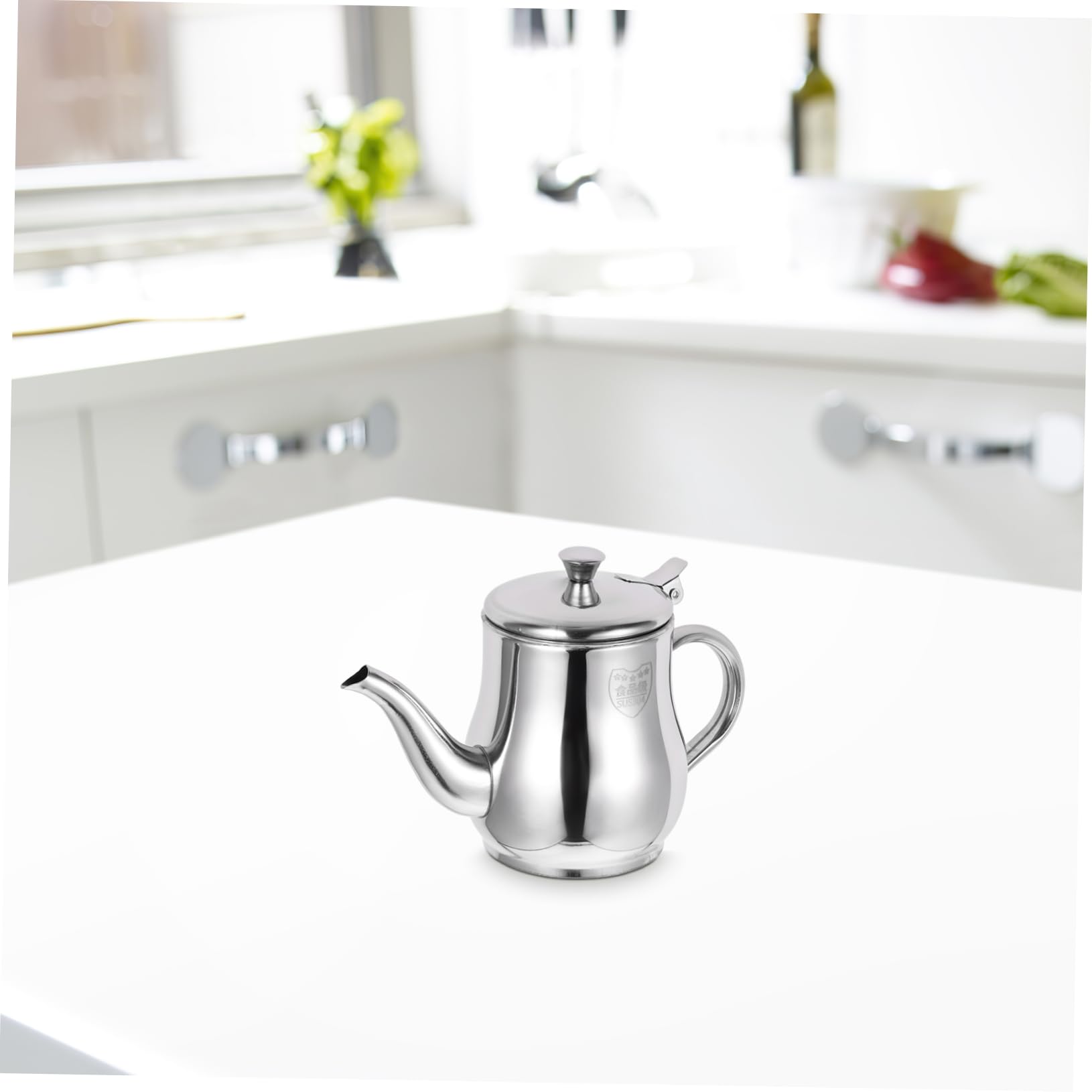LABRIMP Recipiente Para Grasa De Tocino Colador 385 Ml Acero Inoxidable Antideslizante Para Cocina Doméstica Almacenamiento y Vertido De Aceite Caliente