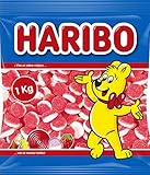Haribo Tartas Nata-Fresa Caramelos de Goma - 1000 gr
