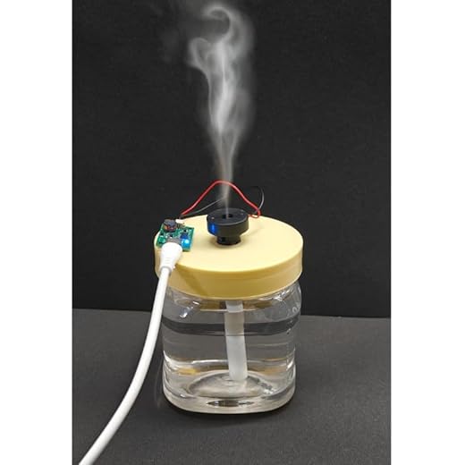 ERH India DIY Ultrasonic Mist Maker Fogger Humidifier Kit wi