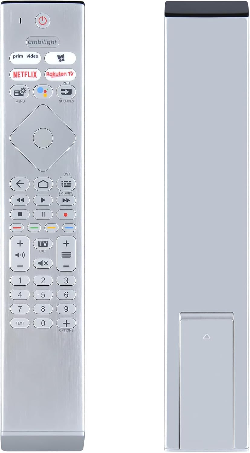 Voice Telecomando di ricambio 398GM10SEPHN0004SY per Philips The One 4K 8K UHD OLED Android TV 9636 | 9506 TV 50PUS8807/12 55PUS8807/12 58PUS8507/12 65PUS8807/12 75PUS8807
