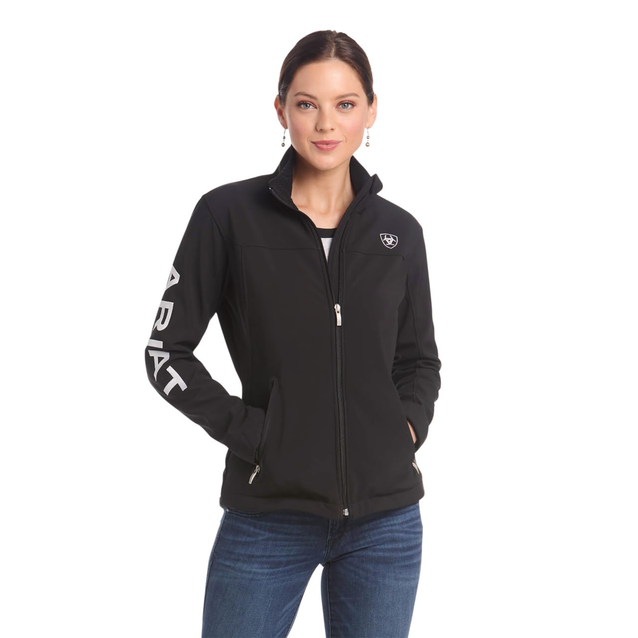Women's New Team Softshell Jacket – Wind and Water Resistant Jacket