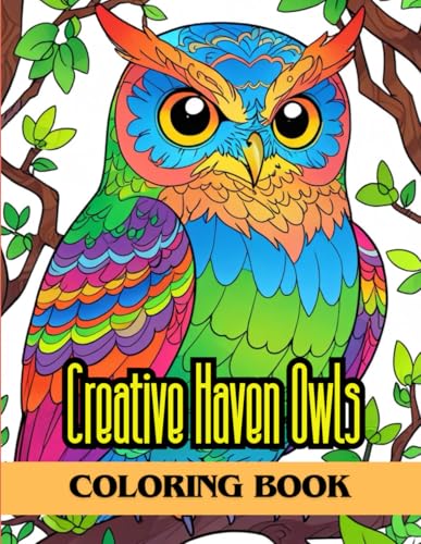 Creative Haven Owls Coloring Book