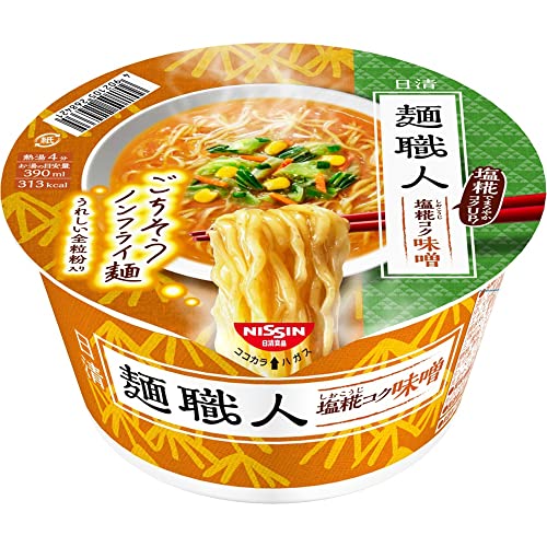 日清食品 日清麺職人 味噌 95g×12個 日清食品 日清麺職人 味噌 95g×12個