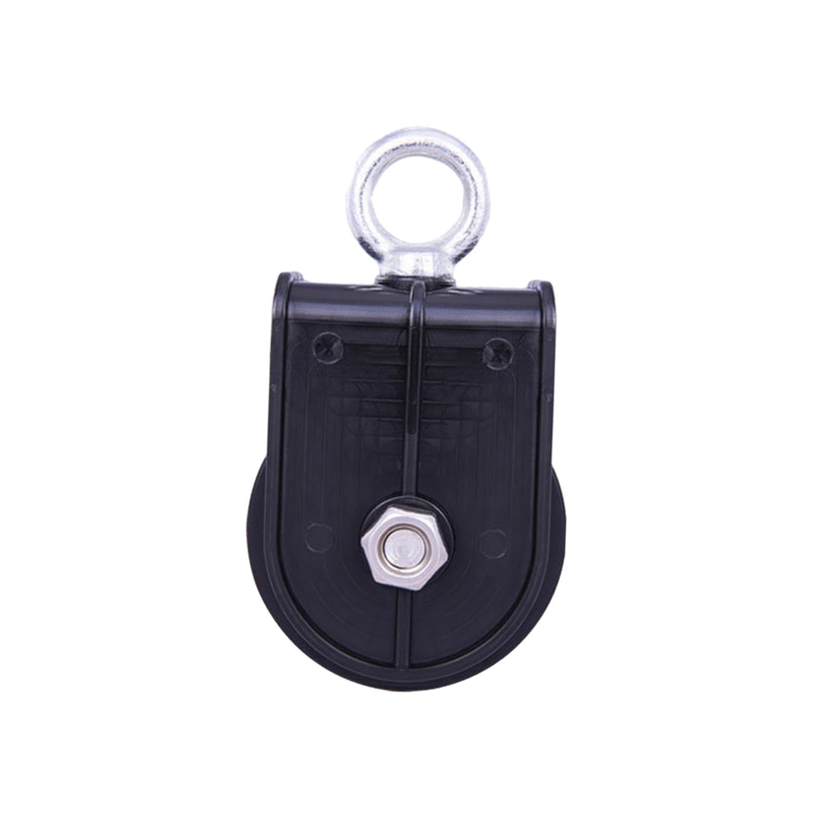 ATORSE Weight Lifting Pulley Wheel Mute Roller for Snatch Block Pulley System Hoist 7cm-picture-18