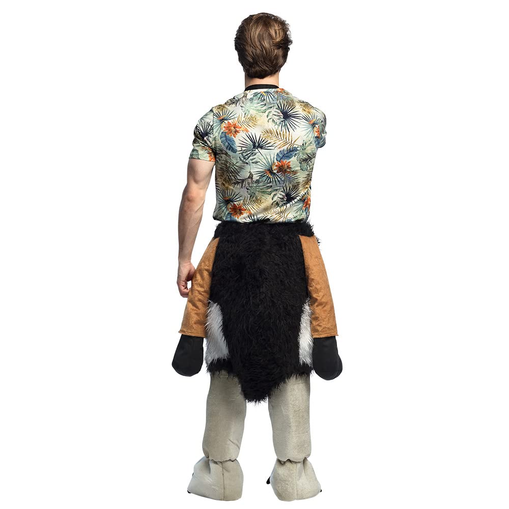 Boland - Divertente costume in peluche per adulti | Pantaloni con cappuccio, Carnevale, addio al celibato e feste a tema, costumi di Carnevale da donna e da uomo