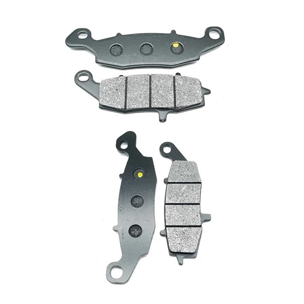 Plaquettes de frein moto avant ER-6N Ninja 650 KLE650 garnitures semi-métalliques