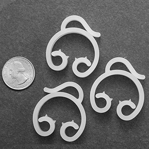 Holiday Light Clips [Set of 25] Deck light Clips Fascia Boards Clips