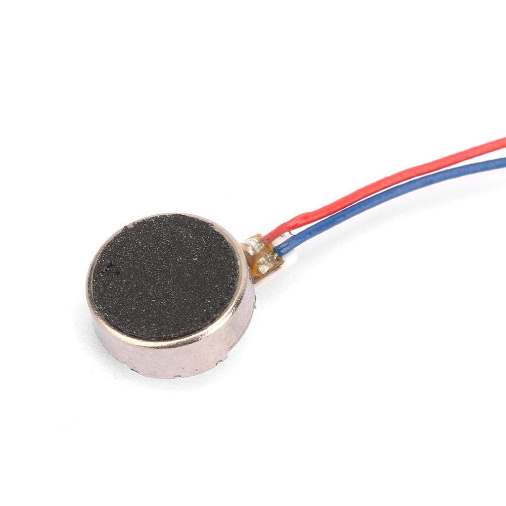 Motore piatto vibrante piatto 0.02W 0.08A di CC 3V micro parte vibrante adesiva del motore di vibrazione 8x3mm per i telefoni cellulari, cercapersone, braccialetto intelligente, attrezzatura di
