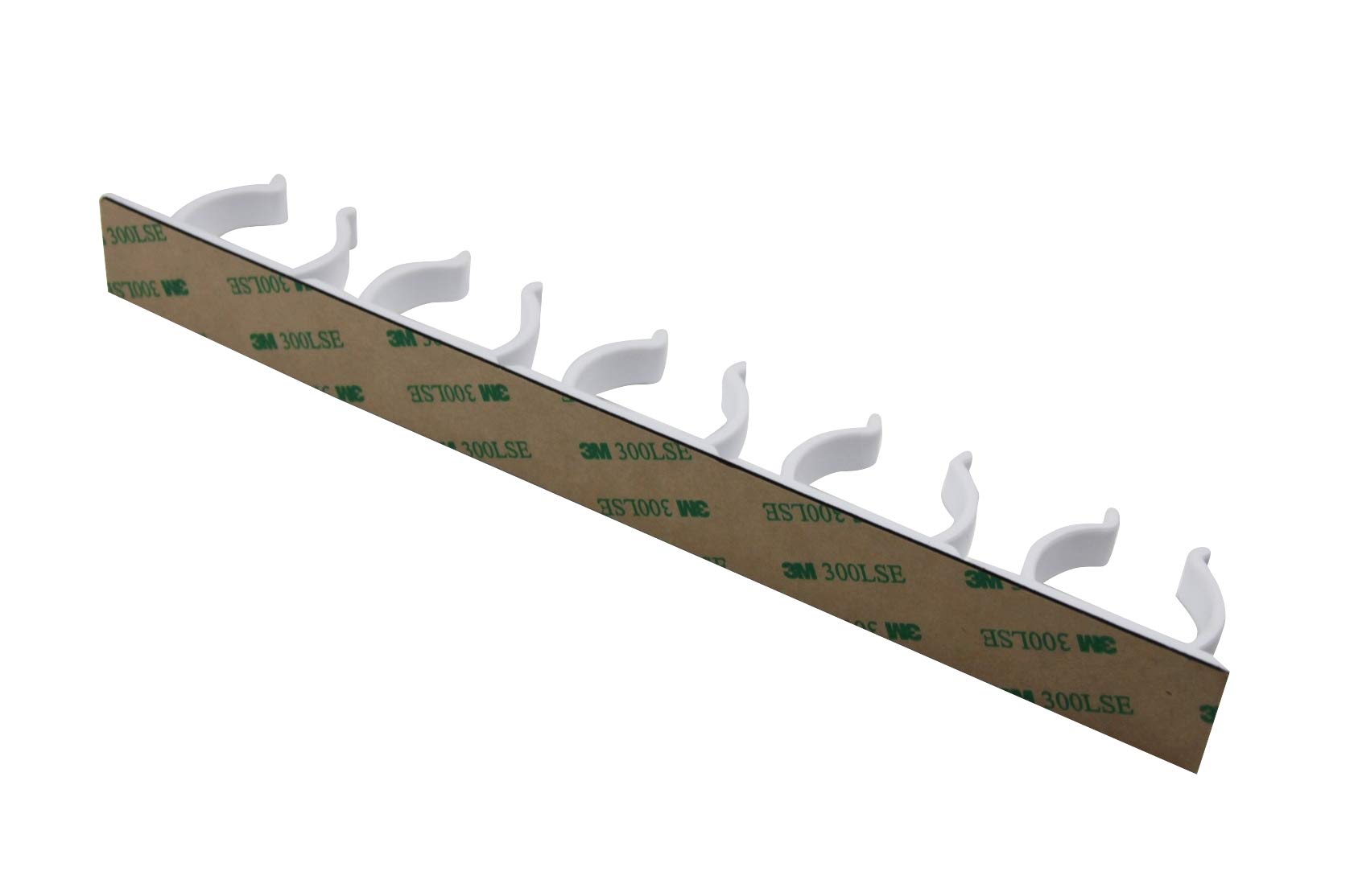 Kamoro HOME & KITCHEN Especiero sin clips para taladrar - Organizador de especias para pegar - 6 tiras para 30 especias (Blanco) — view 5