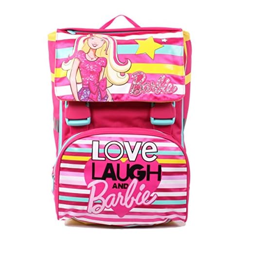 Seven Barbie 216001604-310 Zaino Sdoppiabile, Estensibile, 28 litri, Poliestere, Multicolore