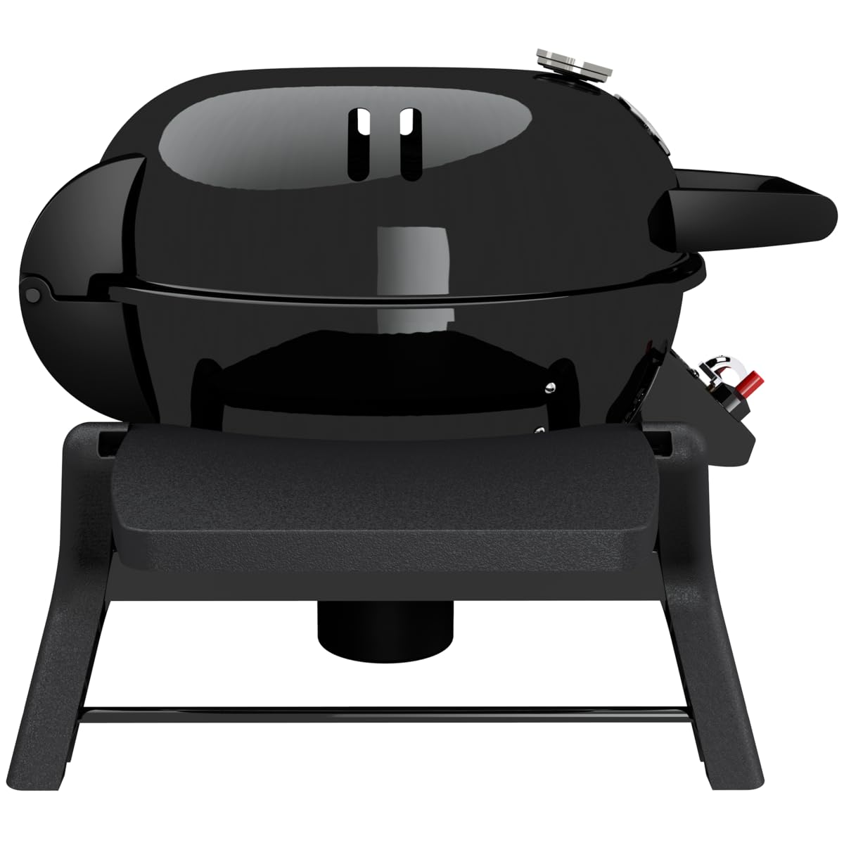 Outdoorchef 18.128.05 Barbecue a Gas, Diametro 39.5 cm, Nero