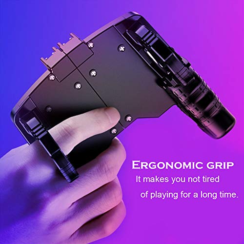 K21 Mobile Game Controller for PUBG/Call of Duty/Fortnite,aim Trigger Fire Buttons L1R1 Shooter Sensitive Joystick,Gamepad for 4.7-6.5 inch iPhone & Android Phone - Image 6