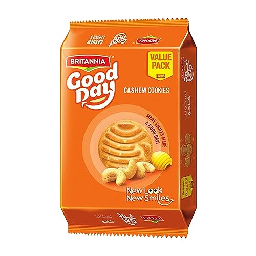 Britannia Good Day Cashew Cookies 8 x 72g 2pkt