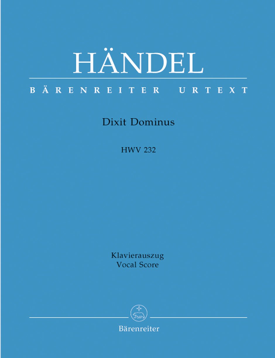 Dixit Dominus HWV 232 (Vocal Score)