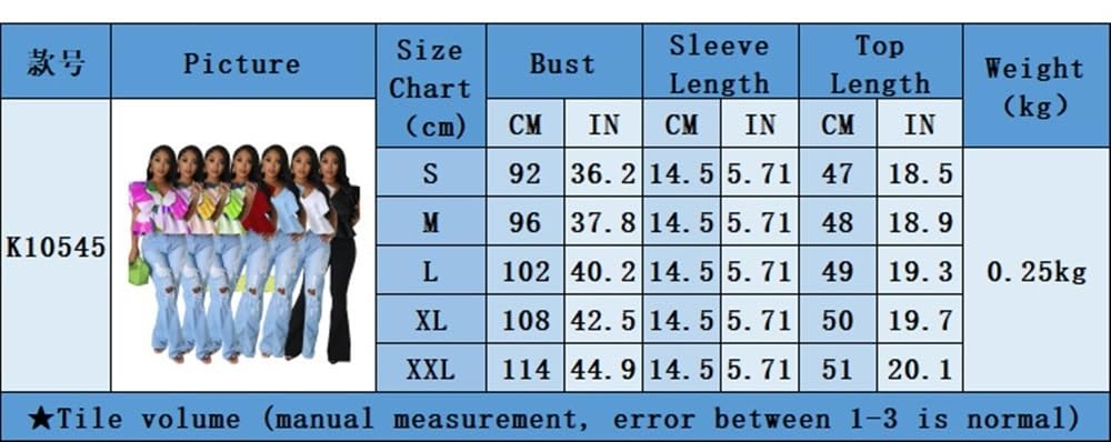 2024 Verano Mujer Sexy V Cuello Volantes Manga Casquillo Tops Sueltos Casual Más Tamaño Camisas Volantes Dobladillo Cómodo Blusa