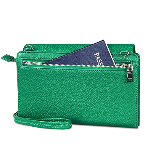 Nuoku Wristlet Clutch Wallet Purse Small Crossbody Bags For Women With Cell Phone Holder Rfid 2 Straps thumb #8