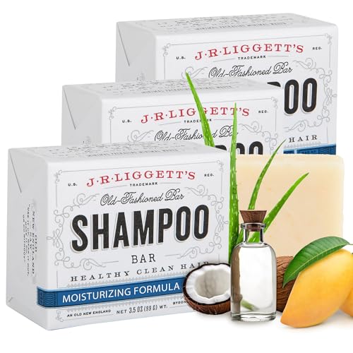 J&middot;R&middot;LIGGETT'S Moisturizing Shampoo Bar (3-Pack)