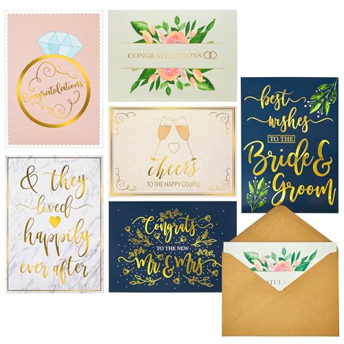 Juvale Wedding Cards Set