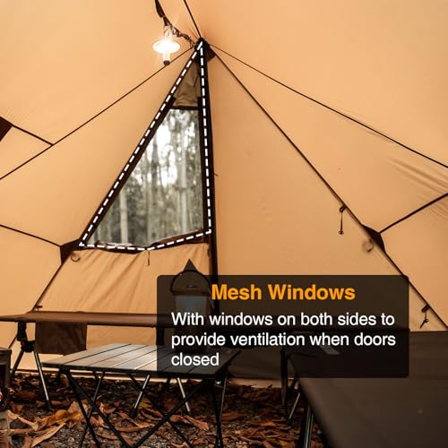 Carpa impermeable para camping 4 personas ONETIGRIS miniatura 5