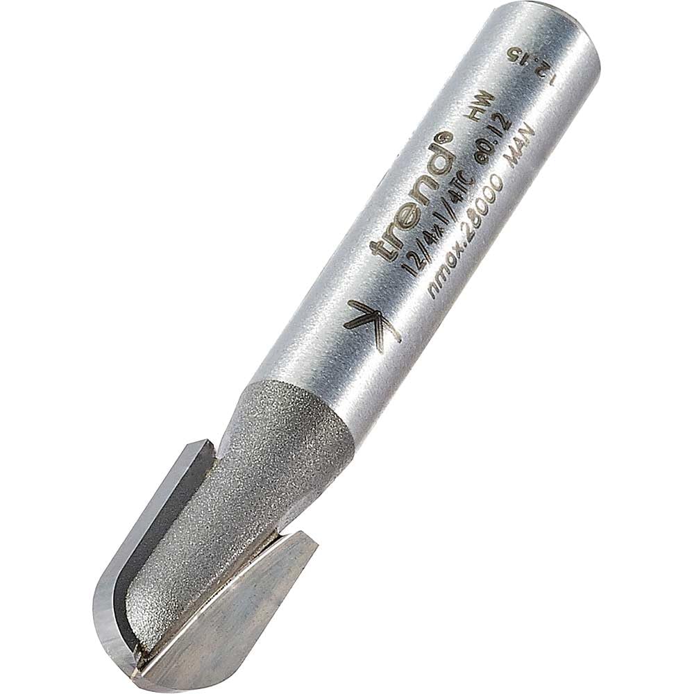 Trend Radius Router Cutter 8mm 12.7mm 1/4"