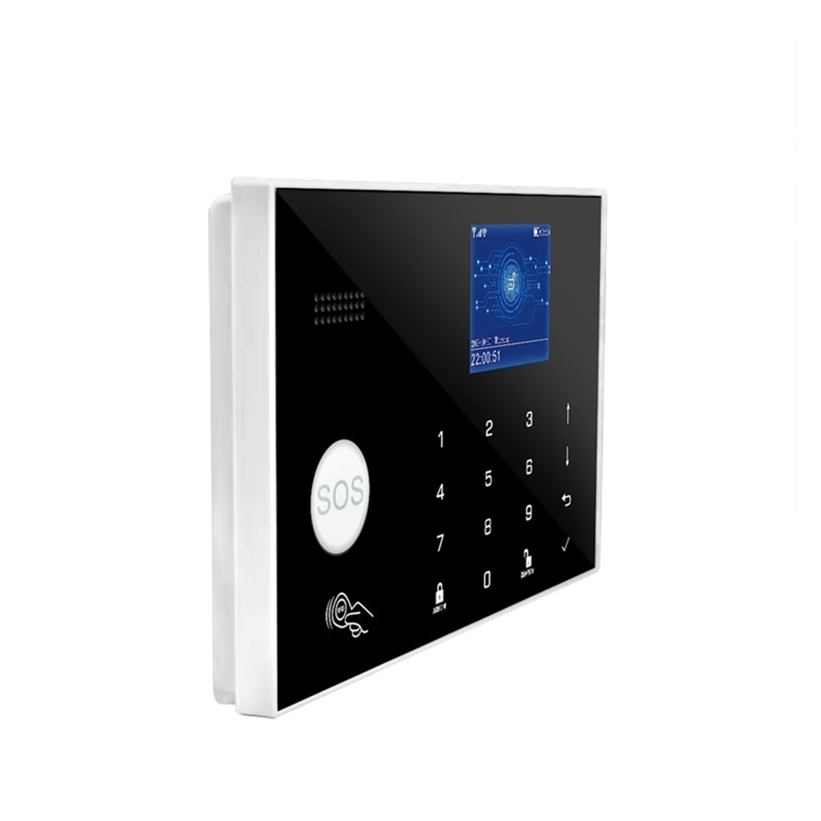 Kit de Alarma, De Alarma Antirrobo For El Hogar gsm, Soporte De Host Tuya, Tarjeta RFID, Detector De Movimiento Inalámbrico, Sensor De Puerta(Set 9)