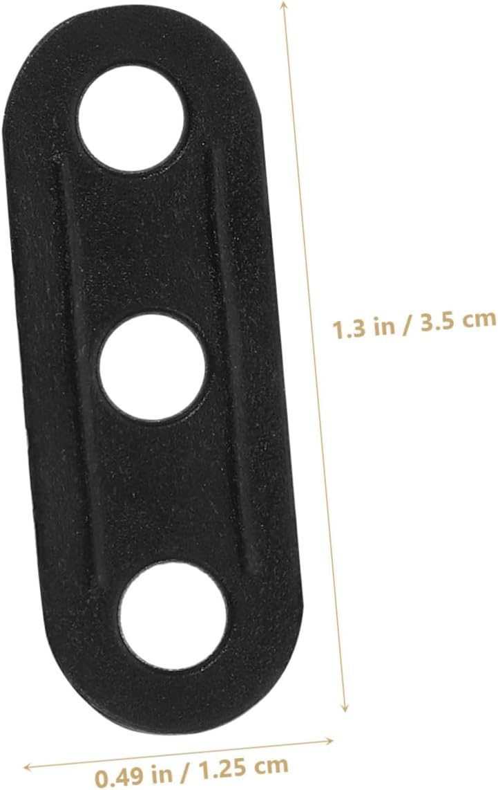 Totority 50pcs Tent Rope Adjustment Buckle Tensioners Windproof Tent Cord Fasteners Easy to Adjust for Camping