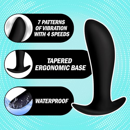 Vibromasseur prostatique avec télécommande Under Control pour homme - 5