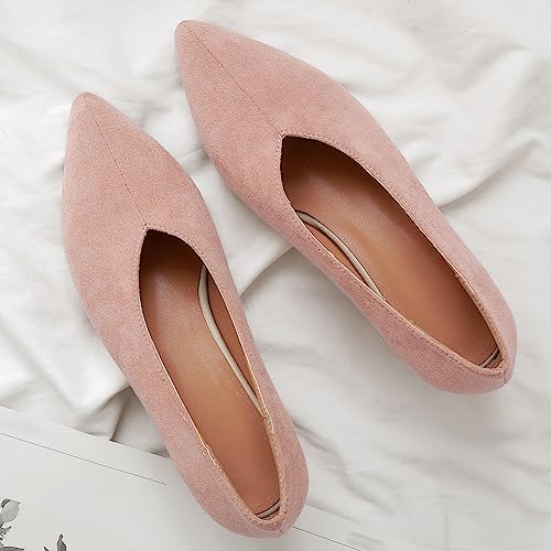 Chaussures backless loafer rose taille 41 faciles à enfiler et stables - 4