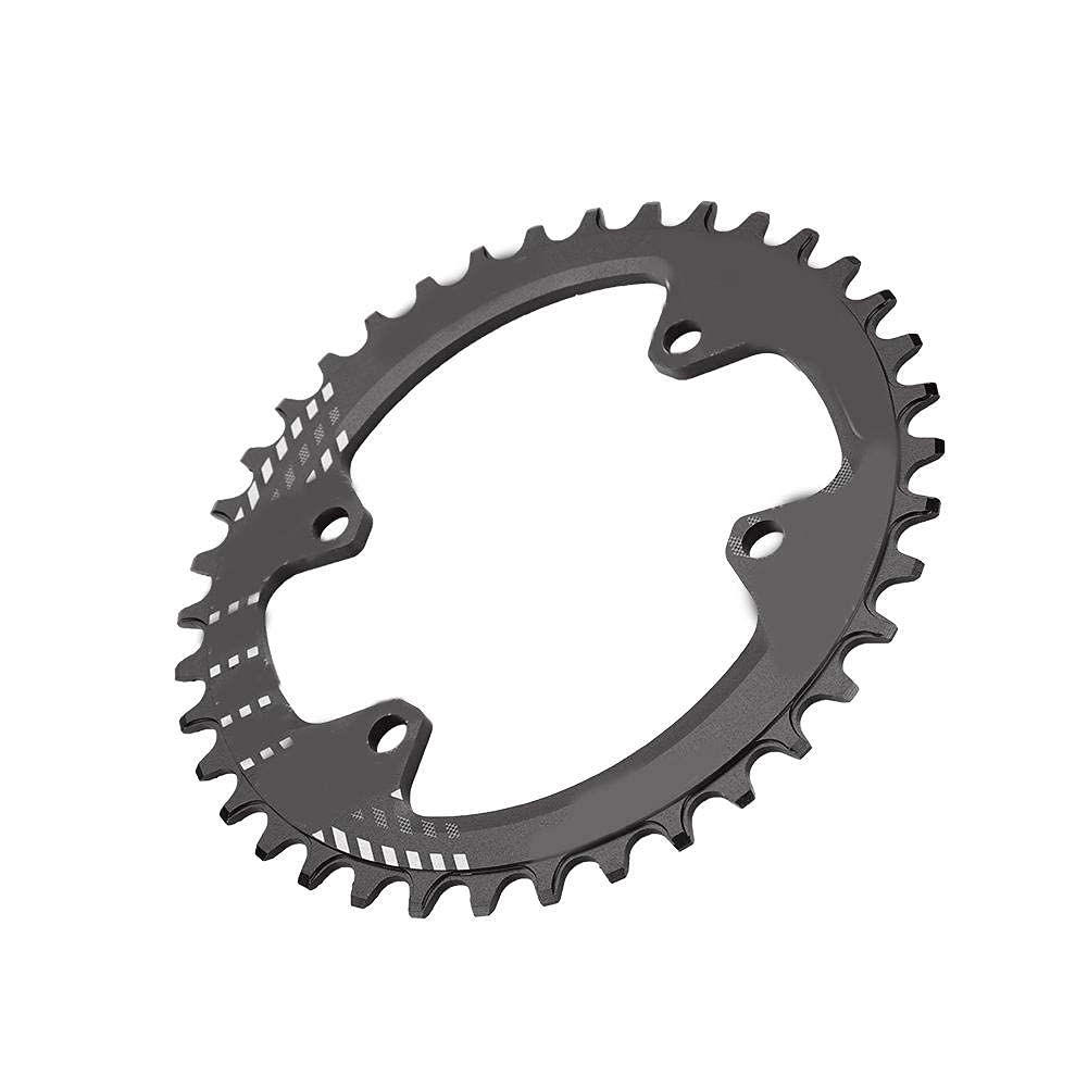 Keenso Vassoio per Bicicletta, Anelli per Catena in Lega di Alluminio, 32/34/36/38T BCD 96MM per manovelle da Bicicletta