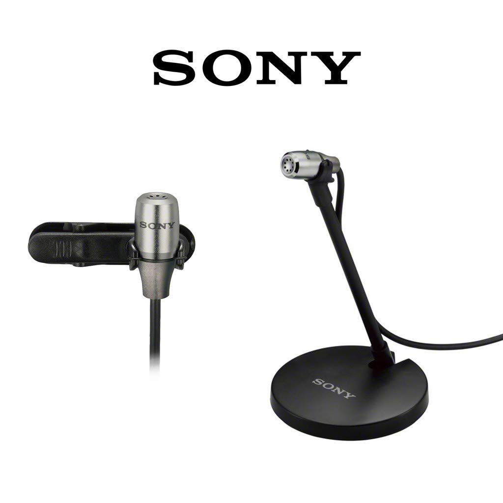 レトロ sony crt-500 electret condenser マイク Amazon.com: SONY Electret Condenser Microphone ECM-PCV80U