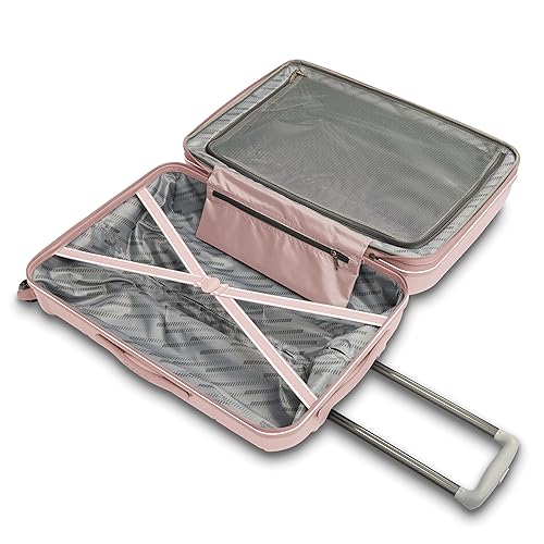 Image of American Tourister Stratum 2.0 Expandable Hardside Luggage with Spinner Wheels, 2-Piece Set 20 /24, Pink Blush