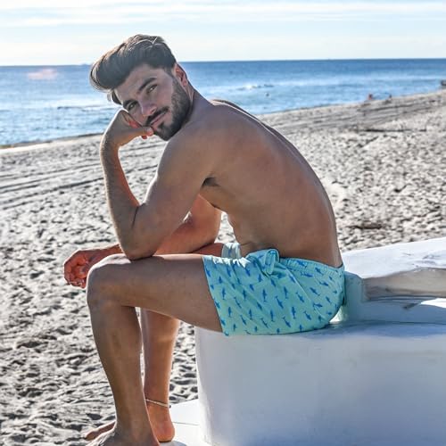 BERMIES Men’s Swim Trunks with Soft Mesh Liner - 5.5” Inseam, Quick-Dry, 4-Way Stretch, UPF 50+, Eco-Friendly Fabric2