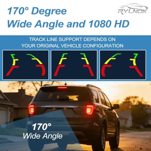 Image of Rear View Backup Camera Parking Assist Camera Compatible with Ford Explorer 2011-2015 Replace OE Number EB5Z-19G490-A DB5Z-19G490-A