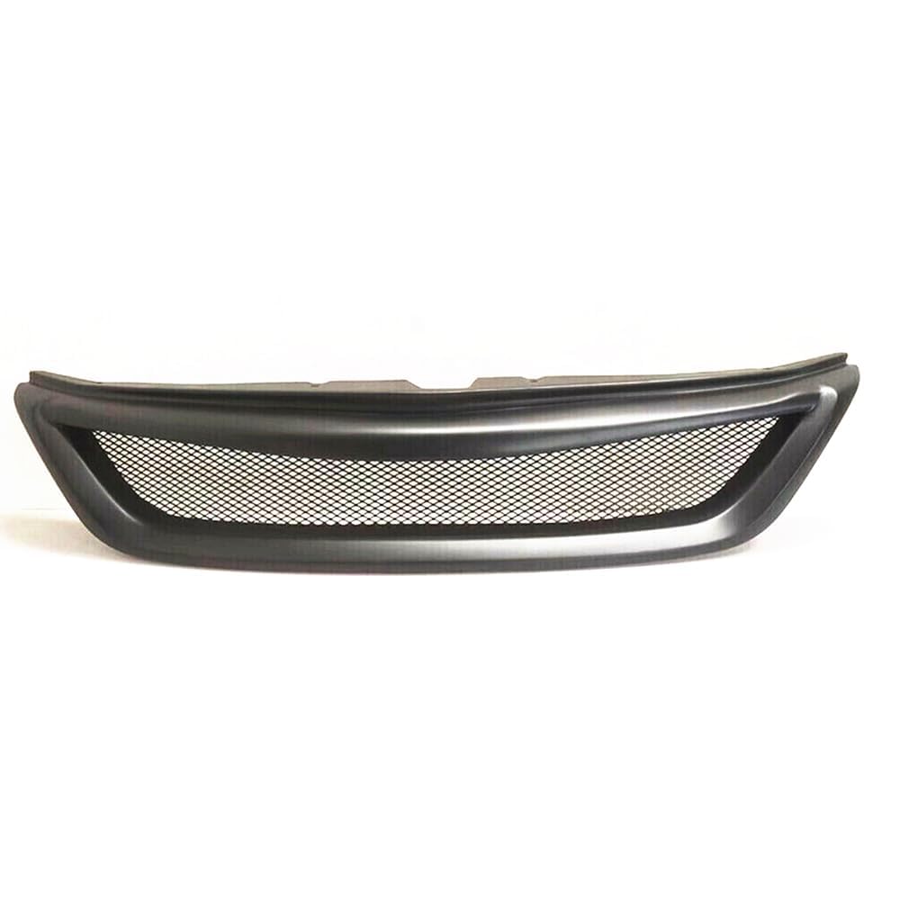 FITRITE Front Grille For 2012-2014 Subaru Impreza (Sedan/Wagon, Non-WRX) - Silver Shell, Black Insert, Direct OEM Fit