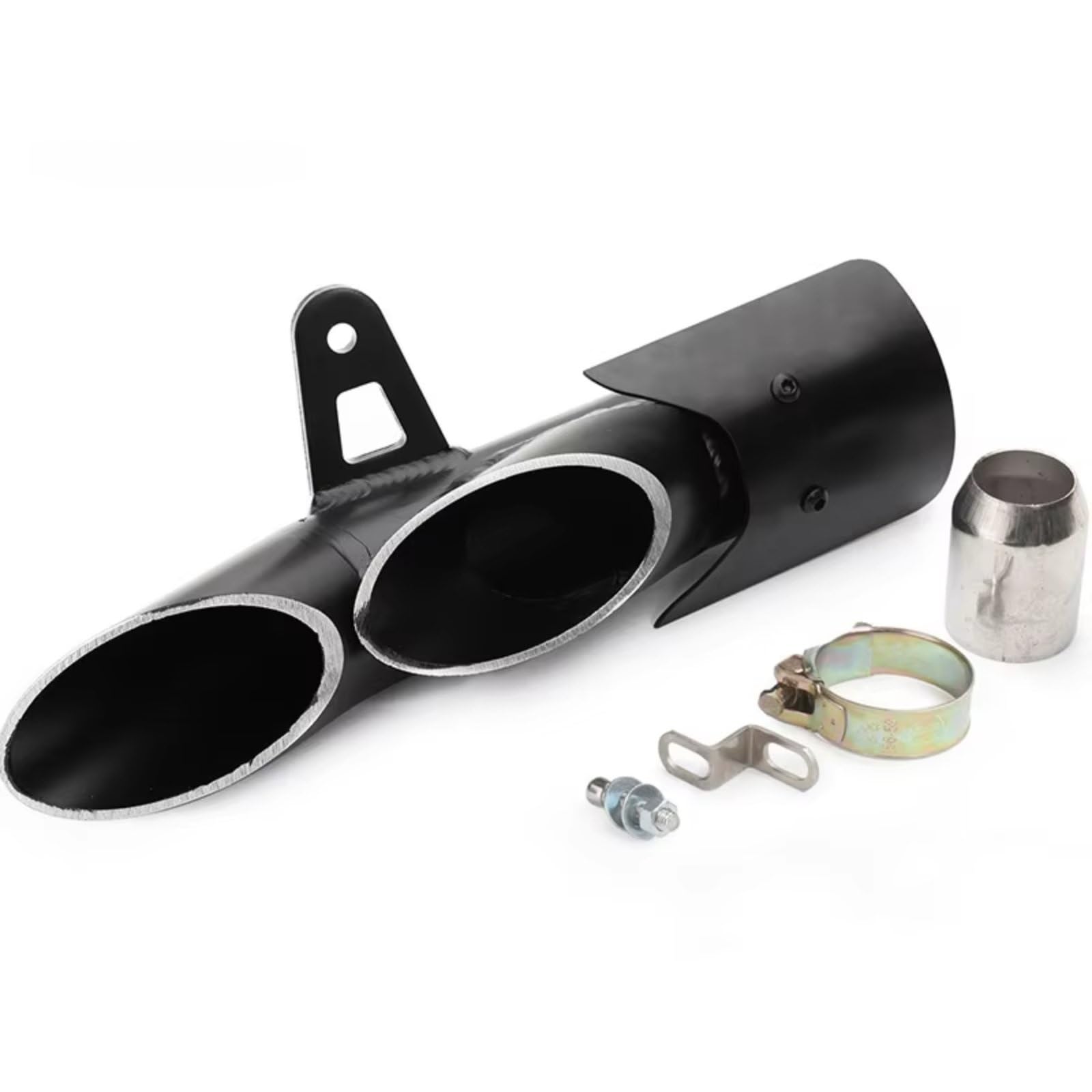 Schalldämpfer Endtopf Für CMX 500 Für CMX500 51mm Motorrad Auspuff Doppel Unten Slip-On Links Rechts Auspuff Mittleren Link Zubehör | A