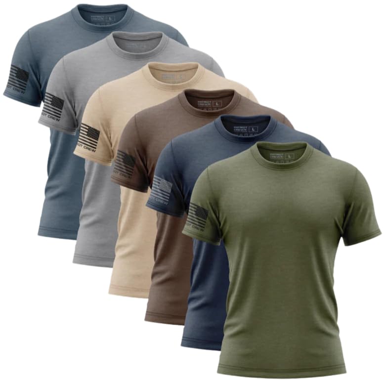 Earth Tones Flag T-Shirt (6 Pack)