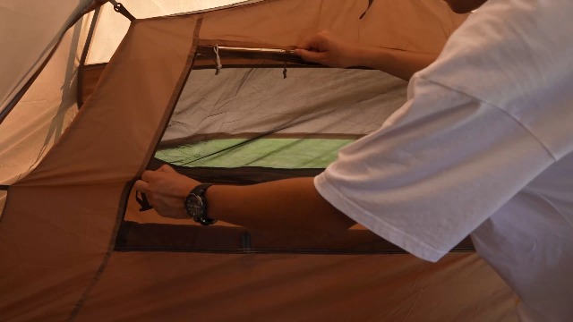 Amazon.co.jp: MOBI GARDEN テント 3-4人用 ファミリーテント 自立式 2