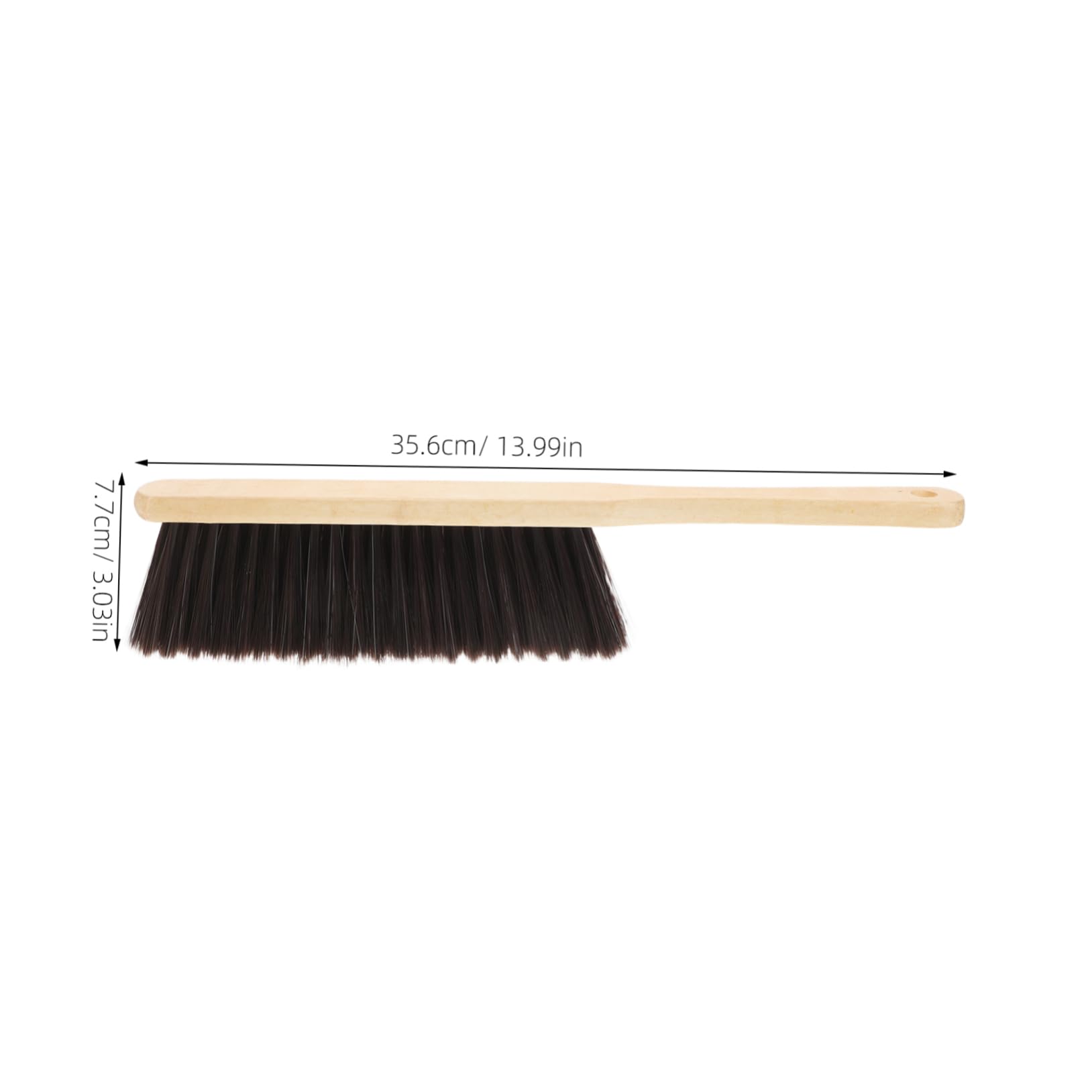 SOLUSTRE Piece Hand Brush Set Wooden Handle Dust Brush for Household Furniture Care Soft Cleaning Utility and Table Cleaning