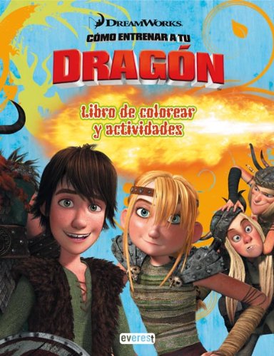 Cómo entrenar a tu dragón. Libro de colorear y actividades (Como entrenar a tu dragón)