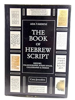 Hardcover The Book Of Hebrew Script Book