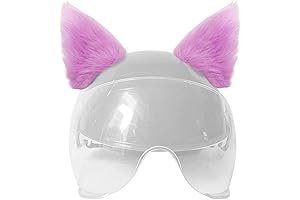 Plush Cat Ears Helmet Accessories: Enhance Your Ride with Purr-fect Style