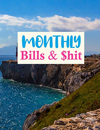 Monthly Bills & $hit: Trendy Finance Monthly & Weekly Budget Planner Expense Tracker Bill Organizer Journal Notebook | Budget Planning | Budget Worksheets image 3